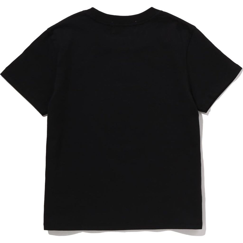 APE HEAD CRYSTAL STONE MINI TEE LADIES