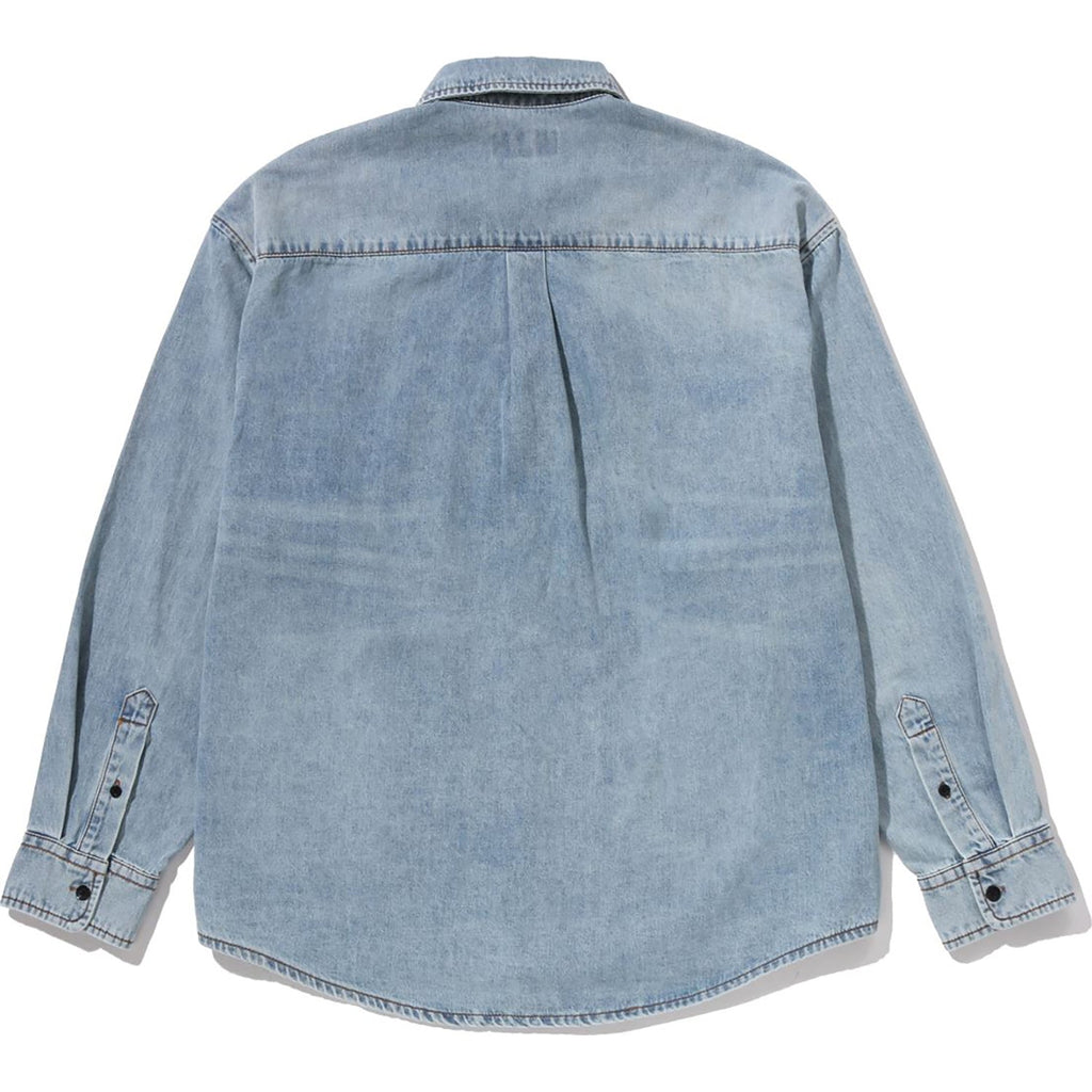SHARK LIGHT DENIM LS SHIRT MENS
