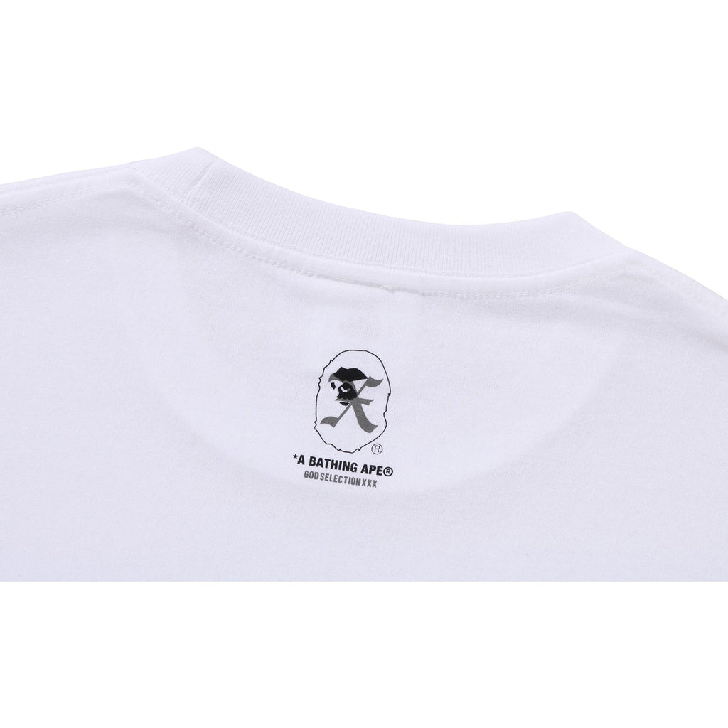 BAPE X GOD SELECTION XXX TEE MENS