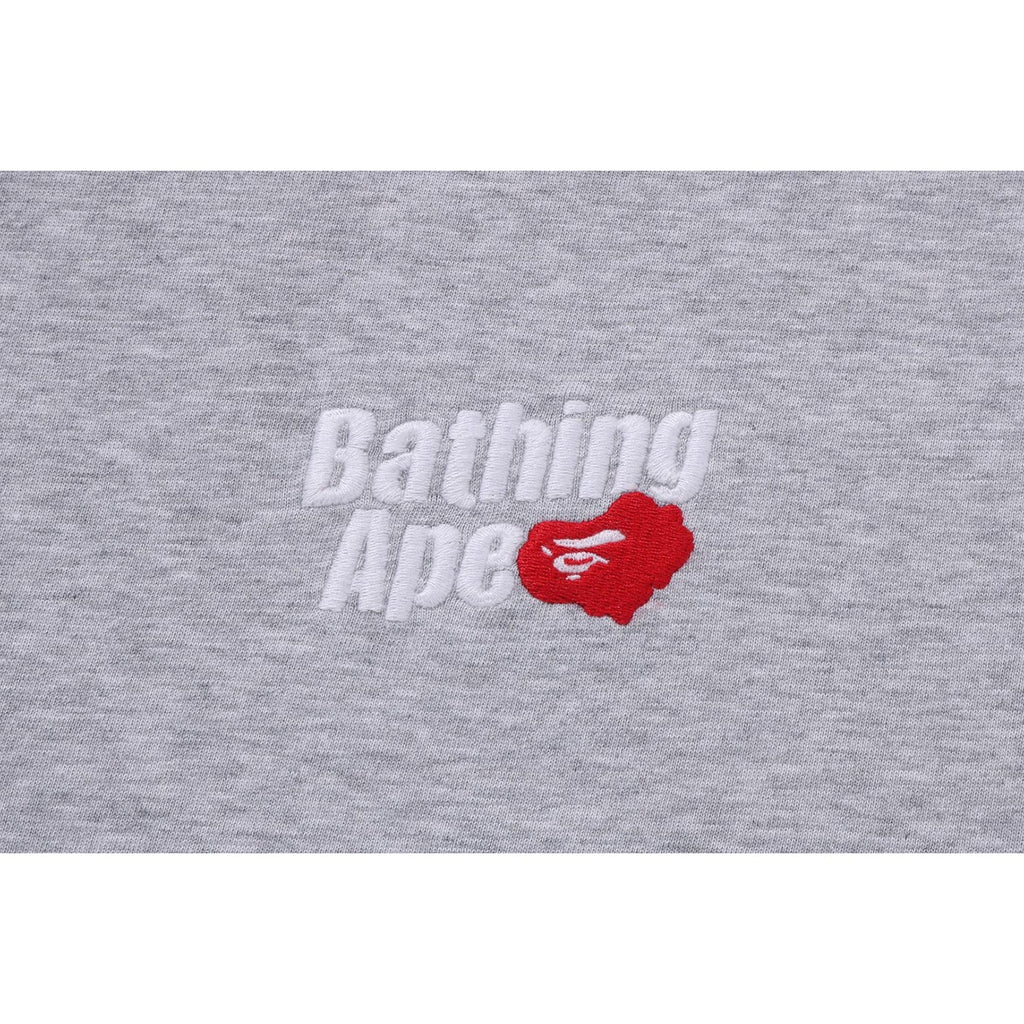 BAPE MENS A BATHING APE LOGO RELAXED FIT TEE
