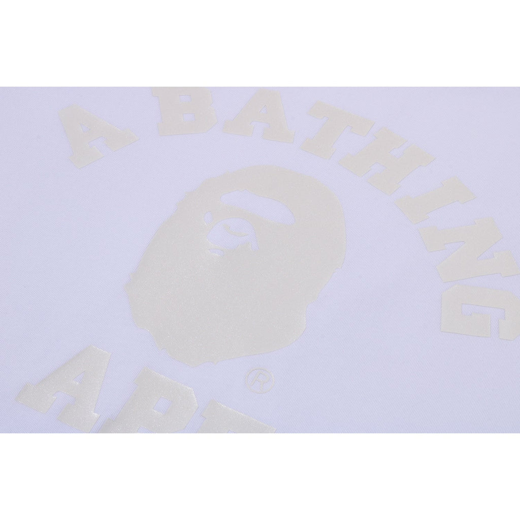 BAPE US BLACK FRIDAY METALLIC COLLEGE RELAXED FIT TEE MENS