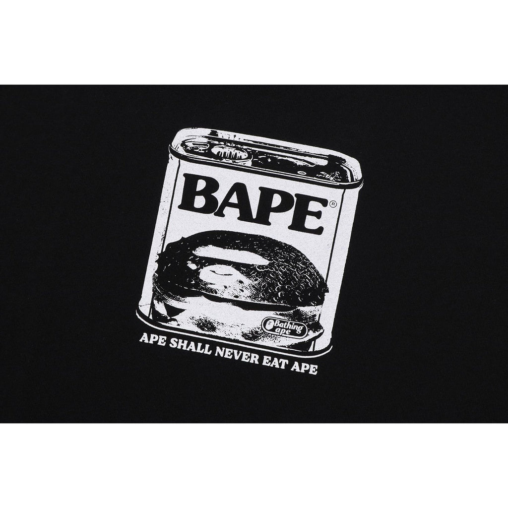CAN FOOD BAPE LOGO RELAXED FIT TEE MENS